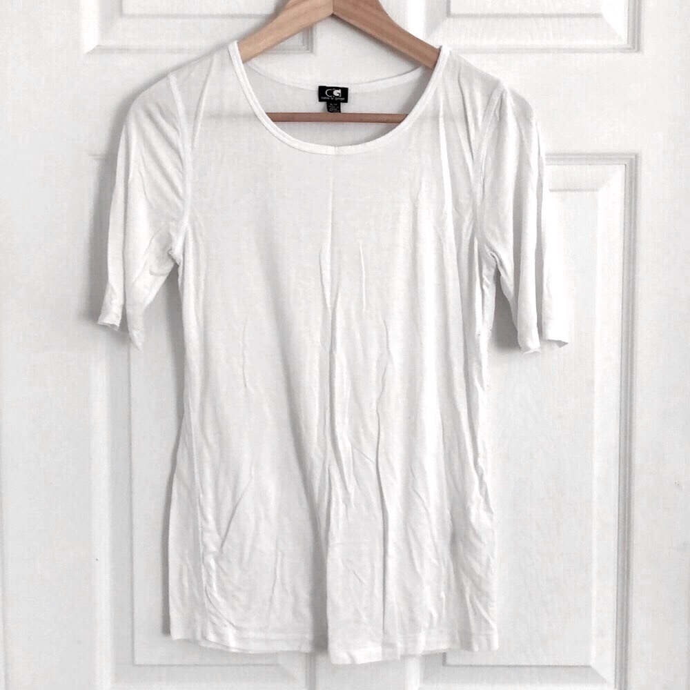 Plain white shirt